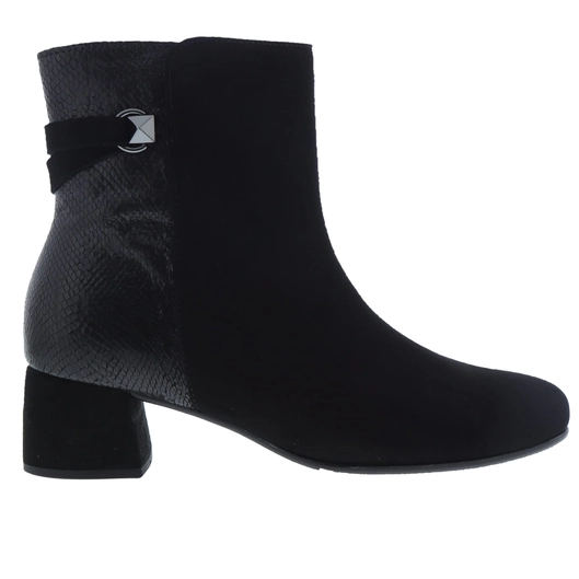 Gabor Enkellaarsjes hoge hak zwart