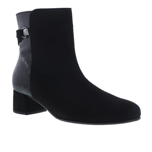 Gabor Enkellaarsjes hoge hak zwart