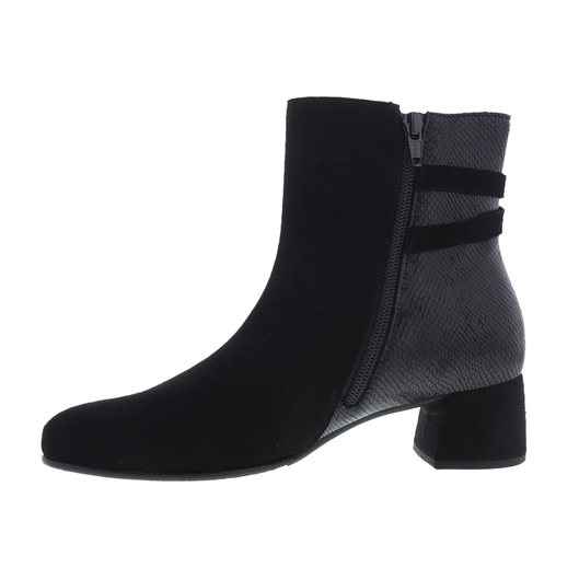 Gabor Enkellaarsjes hoge hak zwart