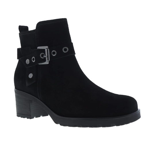 Gabor Enkellaarsjes hoge hak zwart