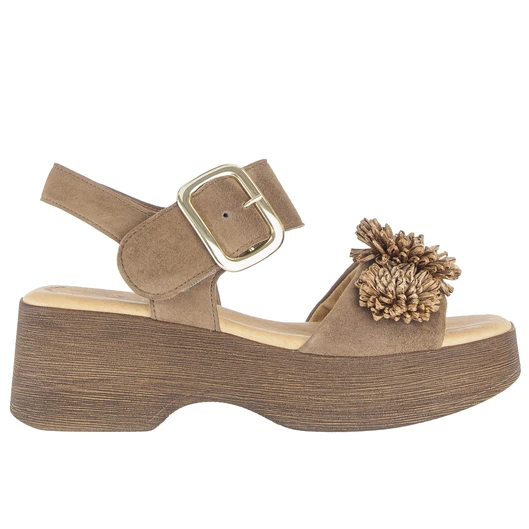 Gabor Sandalen taupe